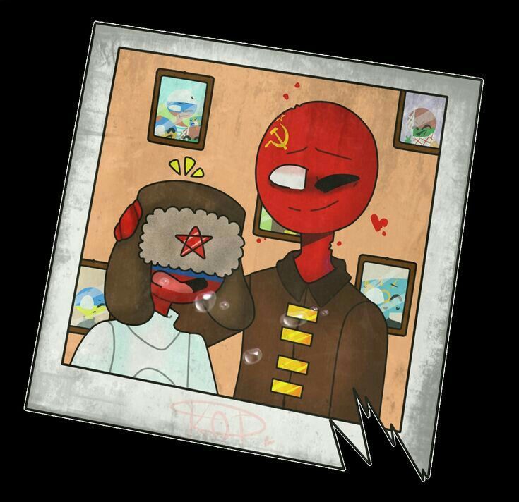 Countryhumans russia x Ussr